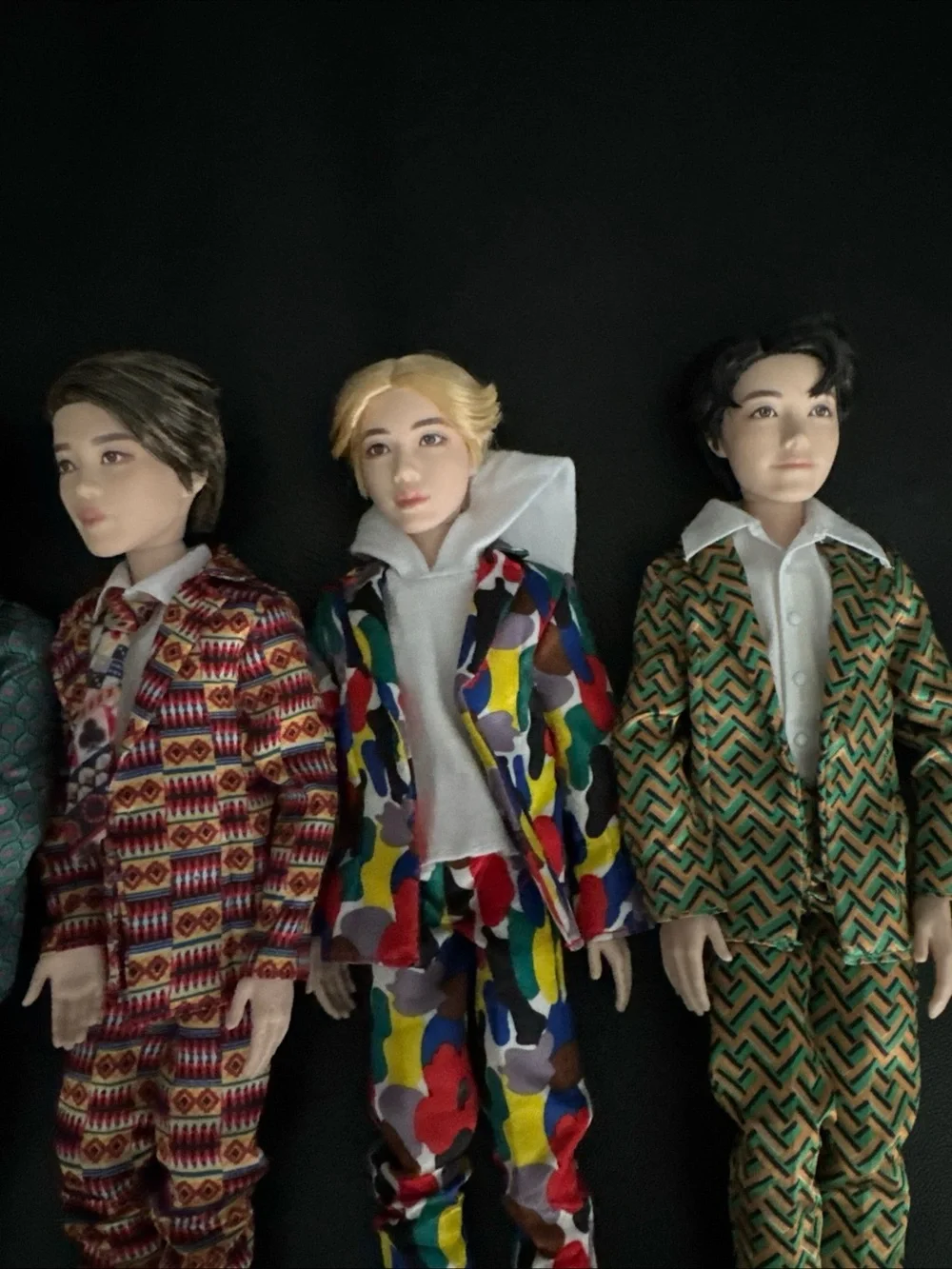 BTS Mattel Dolls IDOL Member K-Pop Collectible Boy Doll Band Figures Set Of 6